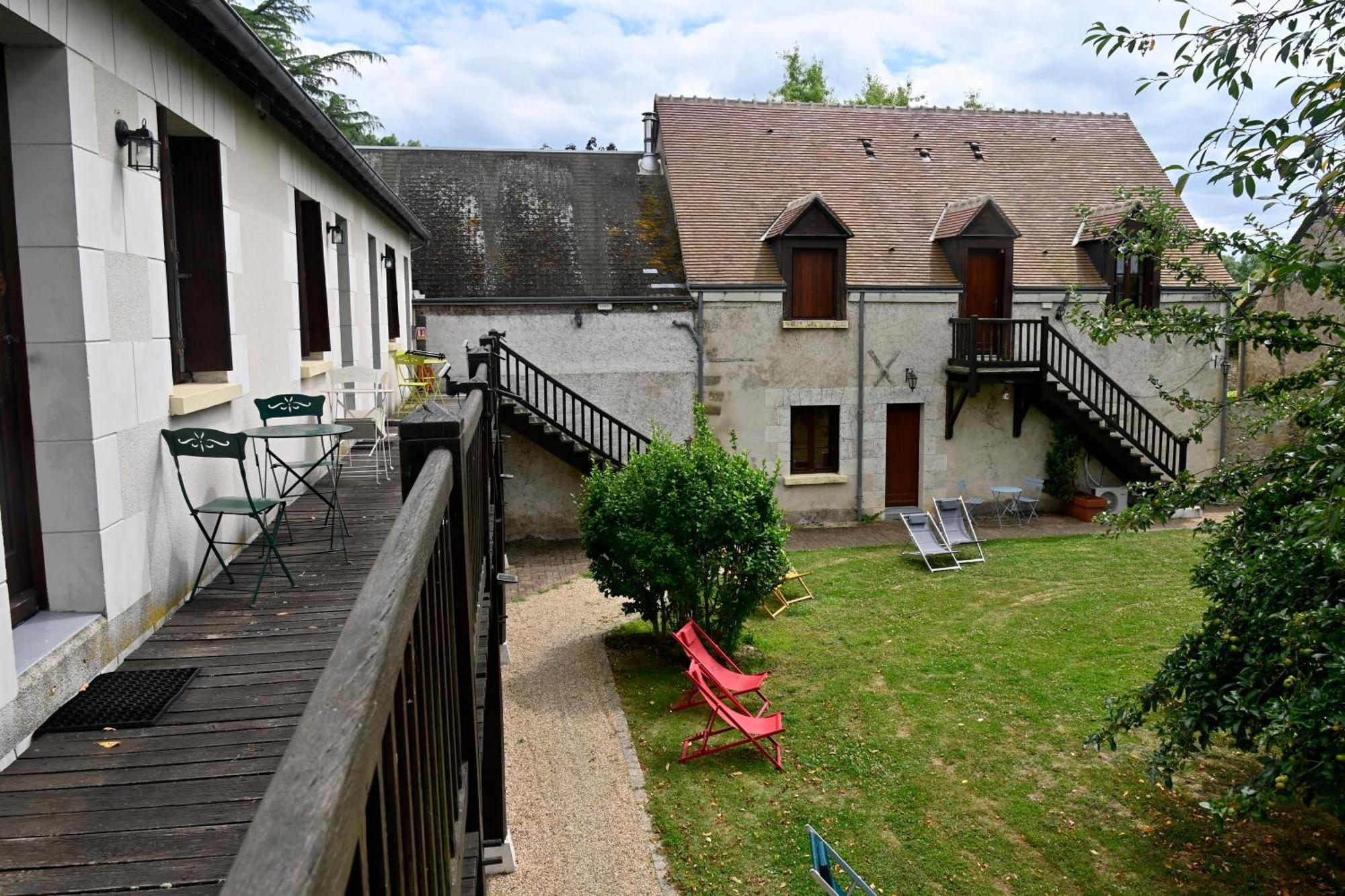 Logis Auberge De Launay Limeray Εξωτερικό φωτογραφία